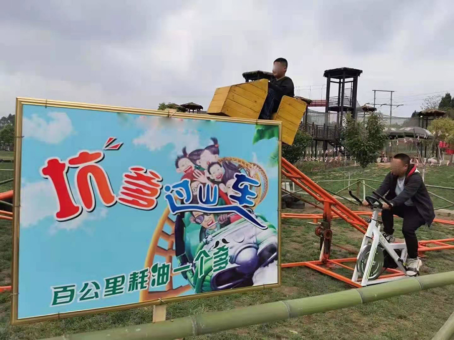 網(wǎng)紅坑爹過山車游樂設備